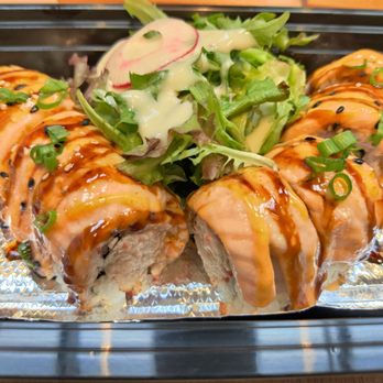 Sushi Rolland - Baked salmon - Sushi Bars Near Me - San Gabriel, California Sushi Rolland - Baked salmon - Sushi Bars Near Me - San Gabriel, California