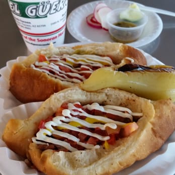 El Guero Canelo - This time I knew enough to order two Sorona dogs. - Mexican Near Me - Tucson, Arizona El Guero Canelo - This time I knew enough to order two Sorona dogs. - Mexican Near Me - Tucson, Arizona