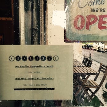 Les Bobos - Not open at 18:00 on Tuesday. Open at 19:00. - Pizza Near Me - Lyon, 69