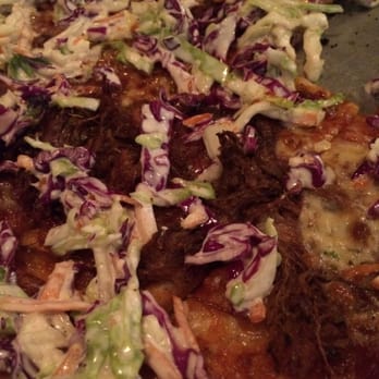 Flatbread Company - Home made BBQ pork with slaw!! - Pizza Near Me - Paia, Hawaii Flatbread Company - Home made BBQ pork with slaw!! - Pizza Near Me - Paia, Hawaii