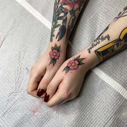 Winter Wolf Tattoo