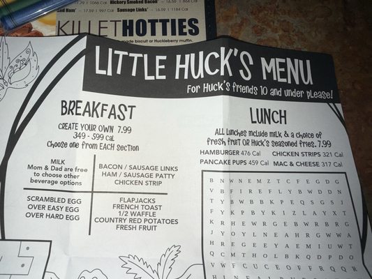 Menu photo 8 Huckleberry’s Breakfast And Lunch Antelope, CA Menu photo 8 Huckleberry’s Breakfast And Lunch Antelope, CA