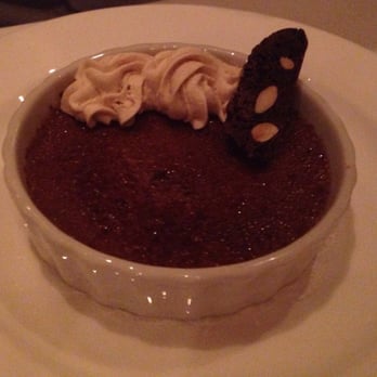 Ristorante TOSCA - RW dinner: crème brulee. - Italian Near Me - Washington, DC, District of Columbia