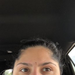 As you can see, eyebrows are off