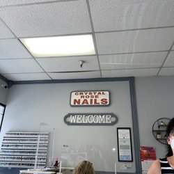 Crystal Rose Nail Boutique - Inside nail salon