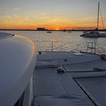 Smooth Sailing of Miami - Sunset from the fire deck - Boat Charters Near Me - Miami, Florida Smooth Sailing of Miami - Sunset from the fire deck - Boat Charters Near Me - Miami, Florida