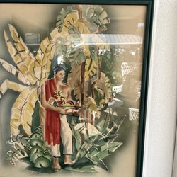Imperial Frame Gallery - Frame and picture that was repaired.