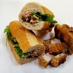 Banh Mi Paris Express - Crispy Pork Belly Sandwich