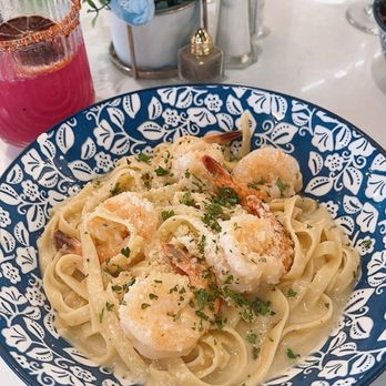 The Bloom Lounge - Shrimp Scampi - Breakfast & Brunch Near Me - Plano, Texas