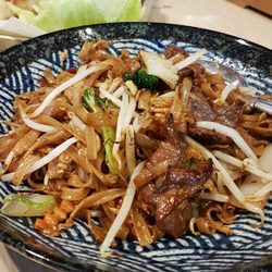 Lemongrass - Gebratene Reisnudeln mit Rindfleisch