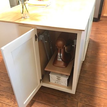 SK Custom Cabinets - Hides away when not in use - Cabinetry Near Me - Mount Shasta, California