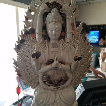 China House - Statue of a Thousand Helping Hands...Owner told us the stiry of the statue. - Chinese Near Me - Crest Hill, Illinois