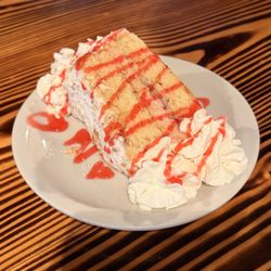 Legends Steakhouse - Strawberry and Cream Cake