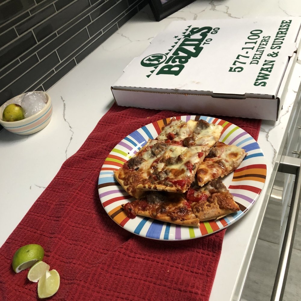 Bazil's To Go - Left overs - Pizza Near Me - Tucson, Arizona