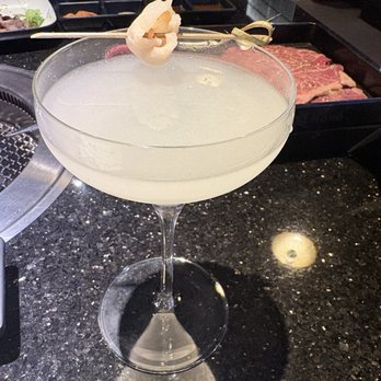 Honō Japanese BBQ - Lychee martini - Japanese Near Me - Dallas, Texas