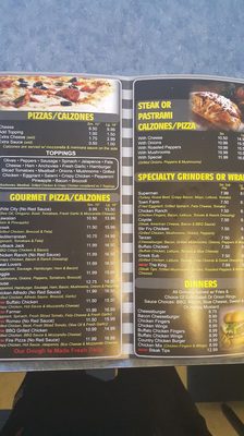 Menu photo 5 Tool Town Pizza Athol, MA