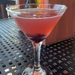 Huckellberry martini