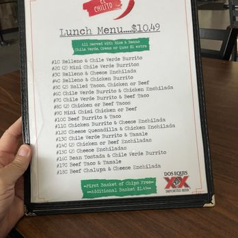 El Chilito Mexican Restaurant - Menu 8-29-26 - Salad Near Me - Tremonton, Utah El Chilito Mexican Restaurant - Menu 8-29-26 - Salad Near Me - Tremonton, Utah