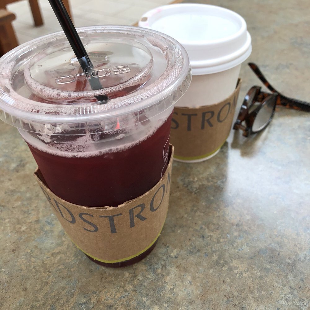 Nordstrom Ebar Artisan Coffee - Medium pomegranate ice tea and regular small coffee - Coffee & Tea Near Me - Cerritos, California Nordstrom Ebar Artisan Coffee - Medium pomegranate ice tea and regular small coffee - Coffee & Tea Near Me - Cerritos, California