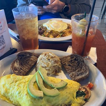 Butters Breakfast & Lunch - Veggie Omelette and a killer Bloody Mary. - Breakfast & Brunch Near Me - Fort Collins, Colorado Butters Breakfast & Lunch - Veggie Omelette and a killer Bloody Mary. - Breakfast & Brunch Near Me - Fort Collins, Colorado