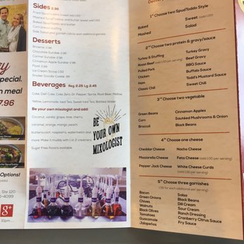 SpudToddos - Menu - Gluten-Free Near Me - West Jordan, Utah