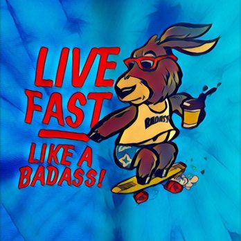 Bad Ass Coffee of Hawaii - Their slogan - Coffee & Tea Near Me - Santa Rosa, California