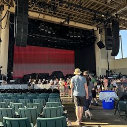 Ruoff Music Center - Seating can be somewhat different for shows, but got a great seat.