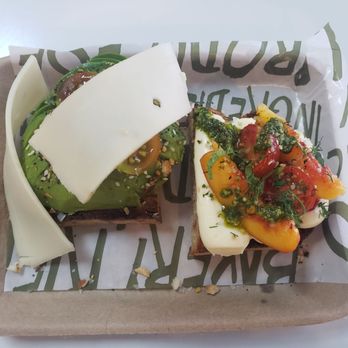 Rye Goods - Avocado Toast and Peach (seasonal) toast!!!It was so yummy and filling!^^ - Bakeries Near Me - Tustin, California Rye Goods - Avocado Toast and Peach (seasonal) toast!!!It was so yummy and filling!^^ - Bakeries Near Me - Tustin, California