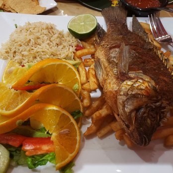 La Corona - Fish, salad, rice, and fries - Mexican Near Me - Houston, Texas La Corona - Fish, salad, rice, and fries - Mexican Near Me - Houston, Texas