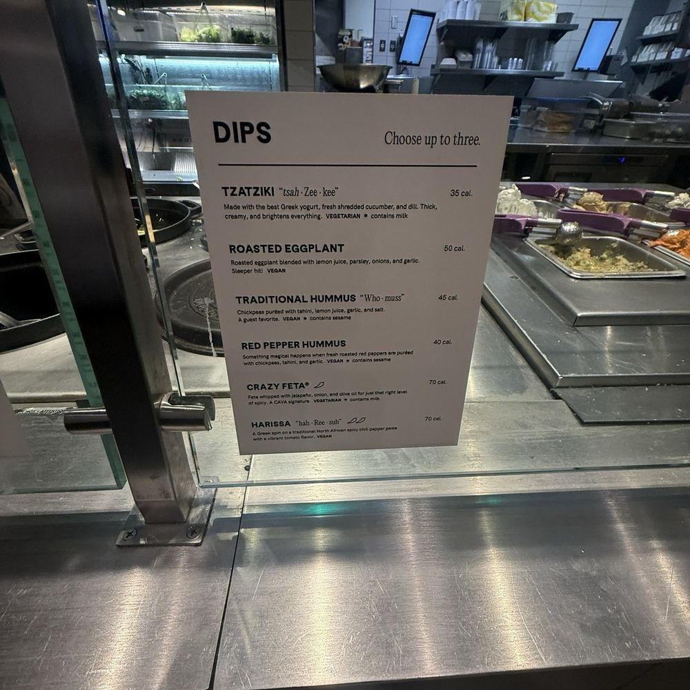 CAVA - Dips - Salad Near Me - Birmingham, Alabama CAVA - Dips - Salad Near Me - Birmingham, Alabama