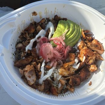 California Fish Grill - SALMON BURRITO BOWL - Seafood Near Me - Burbank, California California Fish Grill - SALMON BURRITO BOWL - Seafood Near Me - Burbank, California
