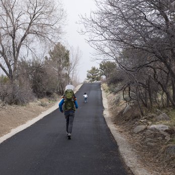 Crystal Peak Park - the path back up for cars from the park - Parks Near Me - Reno, Nevada