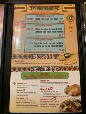 Menu photo 6 Los Mariachis Red Bluff, CA