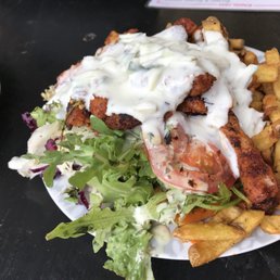 Small gyros plate