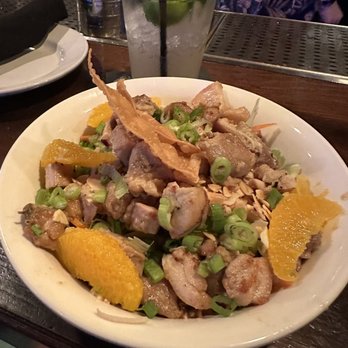 Dr. Funk - Chinese chicken salad. This was a large size bowl, plenty for me. It was delicious! - Tiki Bars Near Me - San Jose, California
