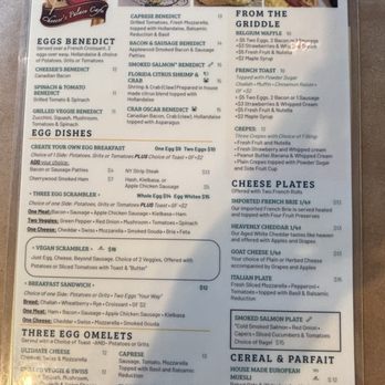 Cheeser's Palace Cafe - October 2025 menu - Breakfast & Brunch Near Me - Clermont, Florida