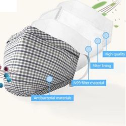 Azim Fashions - #Masks with International standard construction available to order at #AzimFashions reusable washable