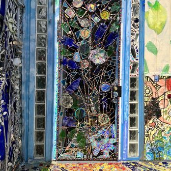 Mosaic Tile House - One of many breathtakingly gorgeous doors - Art Galleries Near Me - Venice, California