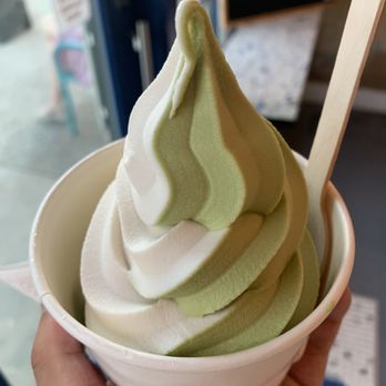 Big Softie - Matcha + Vanilla (Vegan) - Ice Cream & Frozen Yogurt Near Me - Atlanta, Georgia