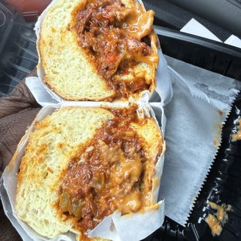 Blazin Chicken & Gyro - Philly Cheesesteak ( I agree it doesn't look like one- but it tastes ok) - Chicken Shop Near Me - Fairfax, Virginia Blazin Chicken & Gyro - Philly Cheesesteak ( I agree it doesn't look like one- but it tastes ok) - Chicken Shop Near Me - Fairfax, Virginia