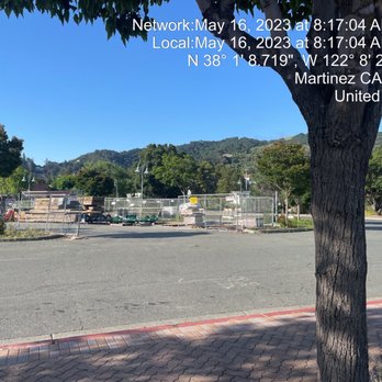 Amtrak Station - Martinez - Construction takes up a row and some - Train Stations Near Me - Martinez, California Amtrak Station - Martinez - Construction takes up a row and some - Train Stations Near Me - Martinez, California