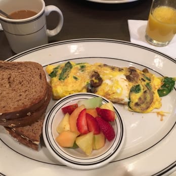 Big View Diner - Mushroom Omelette - Diners Near Me - Charlotte, North Carolina