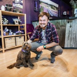 True Lavender Collective - Friendly dogs on a leash are welcome!