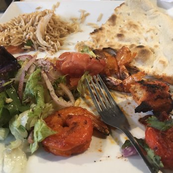 Maiwand Grill - Im 230 pounds and the Shrimp kebab entree filled me up. - Afghan Near Me - Baltimore, Maryland