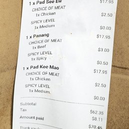 For three people For three people
