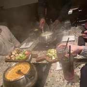 Photo of The Melting Pot - Indianapolis, IN, United States. Cheese fondue