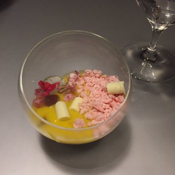 Alinea - Tomato "soup" oct 2016 - New American Near Me - Chicago, Illinois Alinea - Tomato "soup" oct 2016 - New American Near Me - Chicago, Illinois