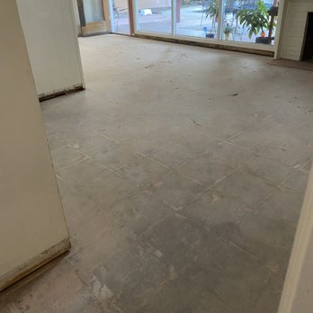King Kong General Demolition - Flooring removed down to the slab excellent job by Hector and his crew - Demolition Services Near Me