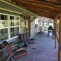 Lonesome Duck - The Riverside porch at Arrowhead Cottage