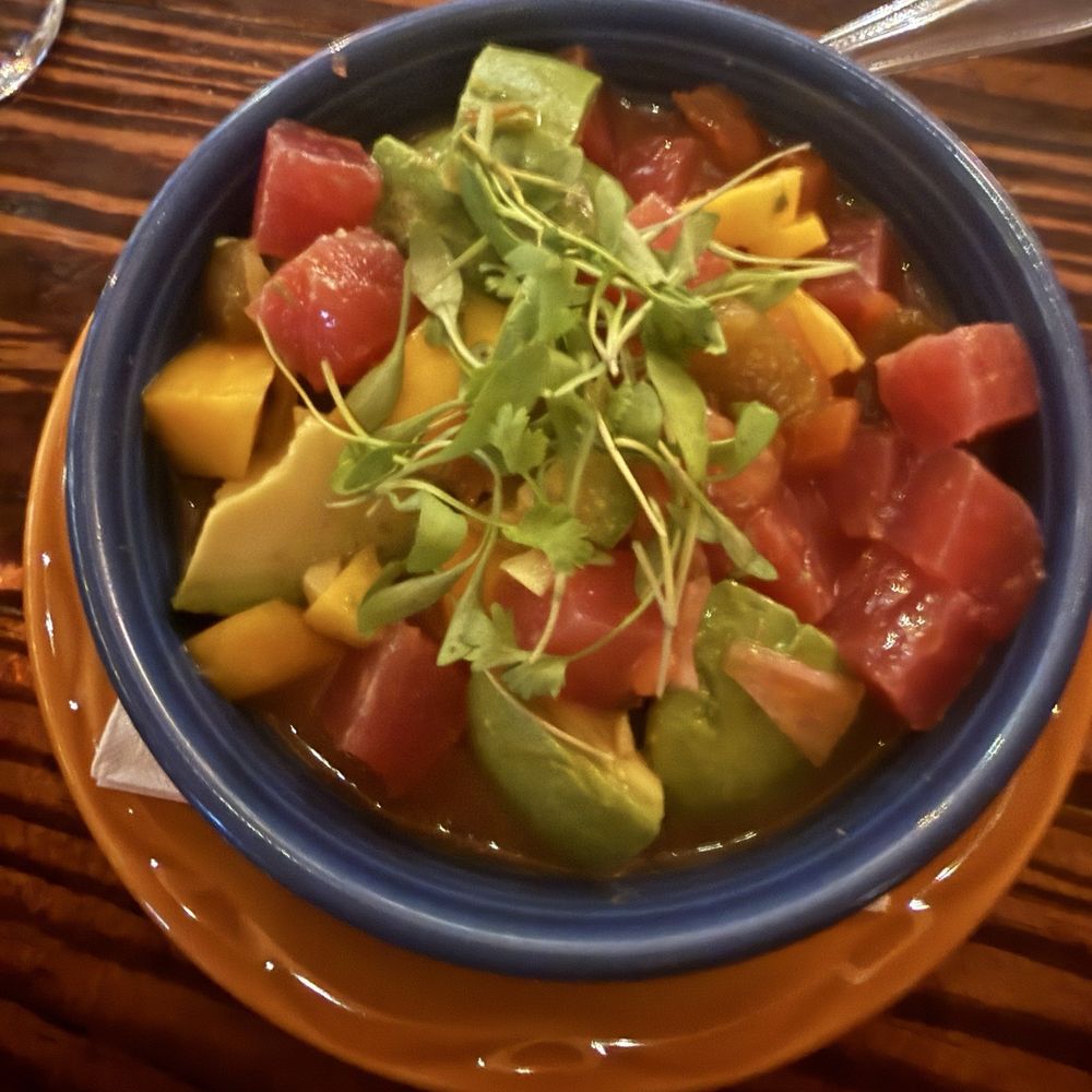 Yellowfin Ceviche w/ mango and avocado Yellowfin Ceviche w/ mango and avocado